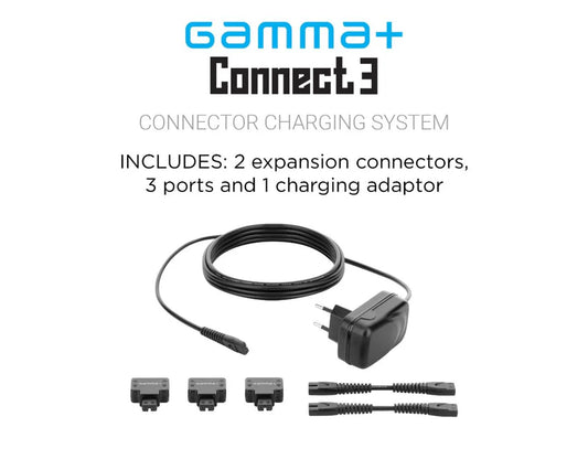 GAMMA+ Barberhood Connect 3 Charging System, Expansion Cord (Charging bases not included)