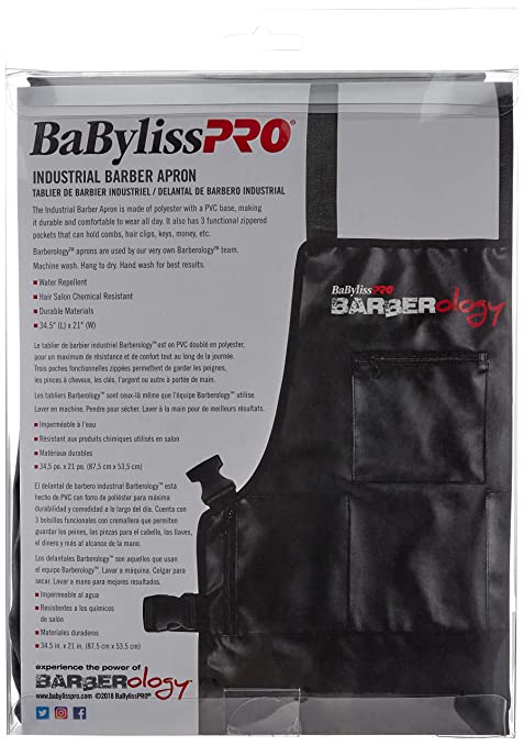 BabylissPRO Barberology Apron - Black