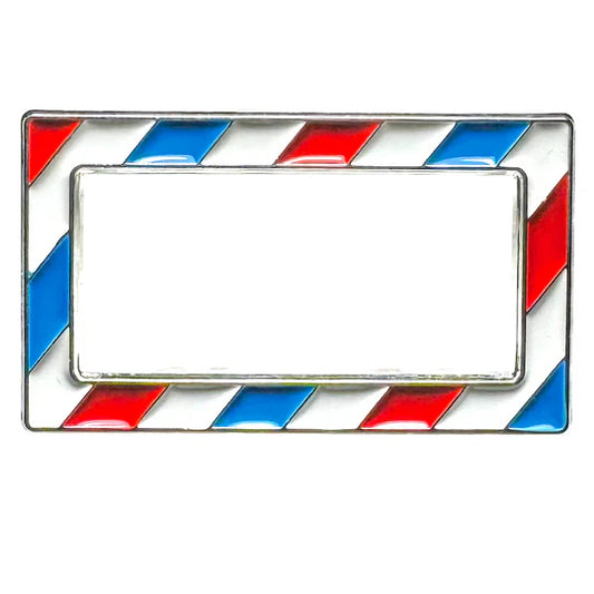 Barber Stripes Frame Pin Batterman